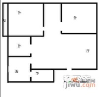 紫竹苑3室2厅2卫188㎡户型图