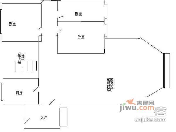 时代尊城5室2厅2卫220㎡户型图