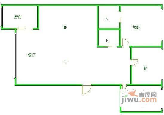 森桦苑3室2厅2卫194㎡户型图