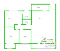 沙河丽景3室2厅2卫159㎡户型图