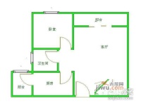 花间兰庭1室1厅1卫68㎡户型图