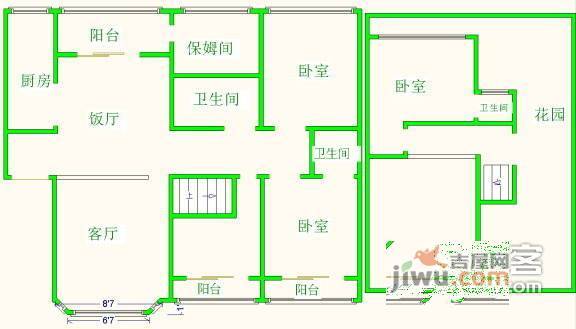 智慧康城4室2厅2卫204㎡户型图