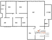长城园4室2厅2卫201㎡户型图