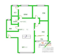 锦官新城西区3室3厅2卫户型图