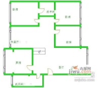 二十一世纪花园3室2厅2卫118㎡户型图