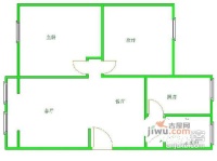 二十一世纪花园2室2厅1卫120㎡户型图