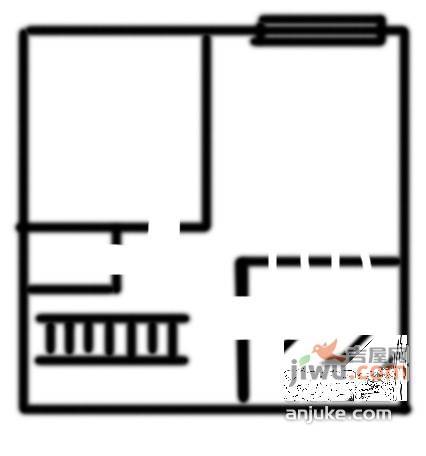 城市物语1室1厅1卫47㎡户型图