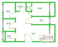 中华园锦苑4室2厅2卫299㎡户型图