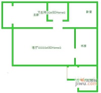 首创爱这城3室1厅1卫140㎡户型图