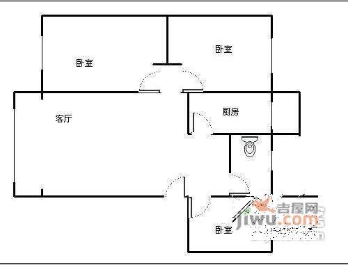 置信逸都花园天乐苑3室2厅1卫118㎡户型图