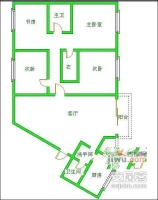 溢阳绿城3室2厅2卫157㎡户型图