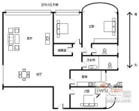 金杏苑A区3室2厅2卫1534㎡户型图