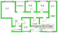 天府长城嘉南地3室2厅2卫142㎡户型图