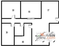 天府长城嘉南地3室2厅1卫户型图