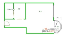 中海格林威治城1室0厅1卫28㎡户型图