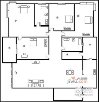 中海格林威治城5室4厅4卫户型图