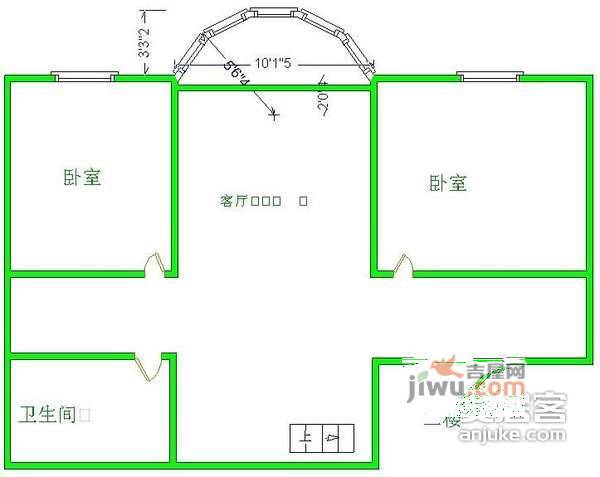 武侯国际花园4室2厅2卫134㎡户型图