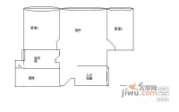 摩卡筑3室2厅2卫119㎡户型图