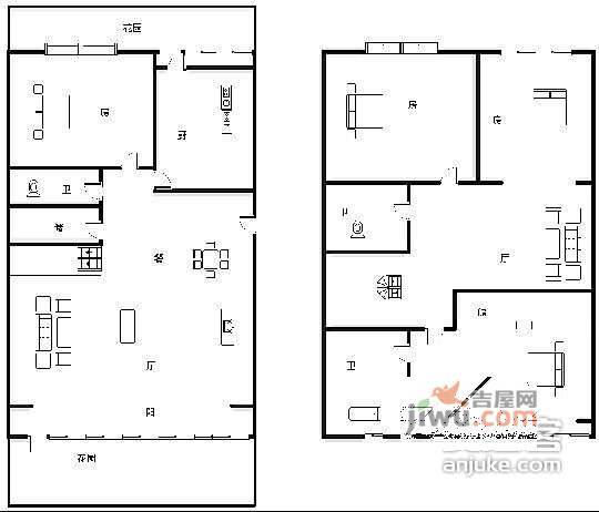 碧云天4室2厅2卫260㎡户型图