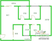 东林城市花园3室2厅1卫133㎡户型图