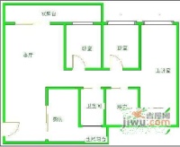 东林城市花园3室2厅2卫134㎡户型图