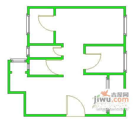 千居朝阳3室2厅2卫130㎡户型图