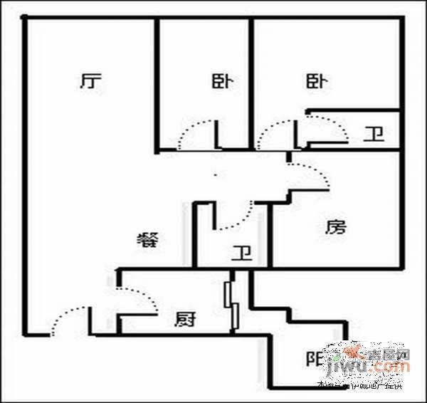 华润尚云庭3室2厅2卫253㎡户型图