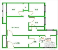 华侨城纯水岸三期3室2厅2卫174㎡户型图