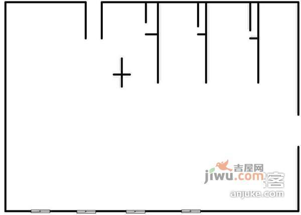 红枫岭1室1厅1卫70㎡户型图