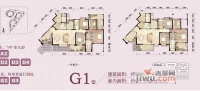 华润翡翠城4期5室3厅4卫267㎡户型图