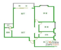 东苑小区3室2厅1卫141㎡户型图