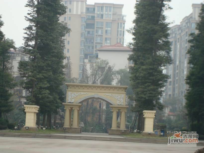 香楠湖实景图图片