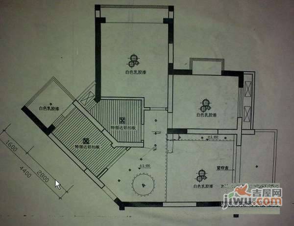 凯丽豪景2室2厅1卫87㎡户型图