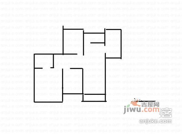 中瑞方圆3室2厅2卫130㎡户型图