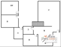 滨江路小区3室2厅2卫140㎡户型图