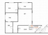 亚太大厦3室1厅1卫104㎡户型图