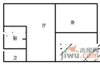 邮政绿苑2室2厅1卫89㎡户型图