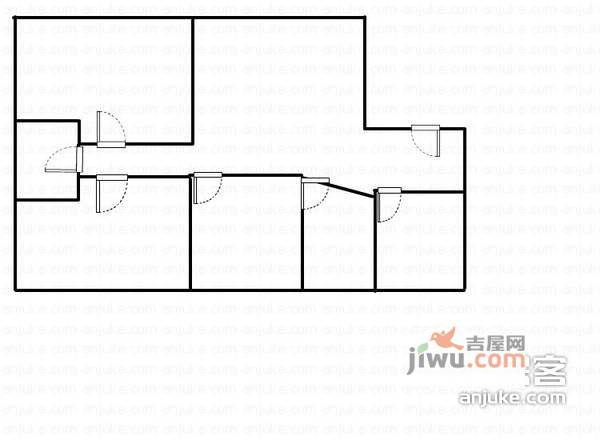 秋实花园3室2厅2卫133㎡户型图