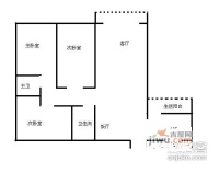 碧秀苑3室2厅2卫135㎡户型图