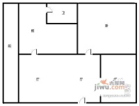 宽仁雅苑2室2厅1卫户型图