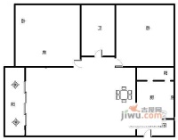 春江名都2室2厅1卫户型图