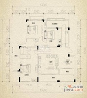 广厦城洛卡庄园3室2厅2卫200㎡户型图