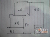 丽锦苑2室2厅1卫户型图