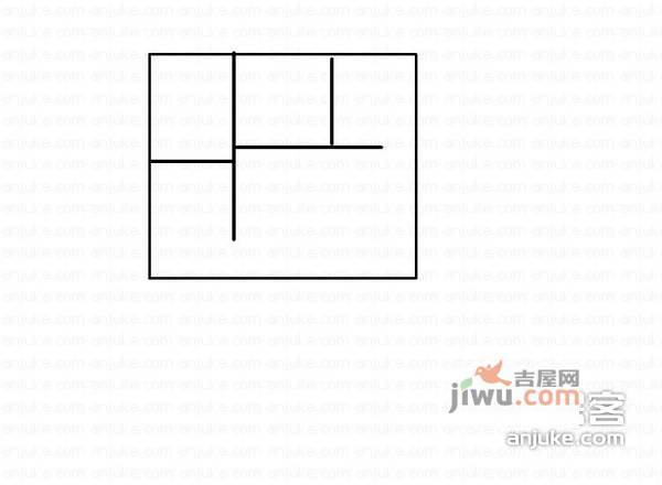 宝辉怡康苑2室1厅1卫户型图