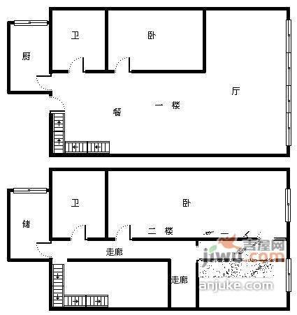 光宇阳光新世界3室2厅2卫102㎡户型图