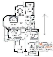 旭日凤凰城4室2厅2卫209㎡户型图