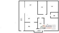 春城雅云轩3室2厅2卫118㎡户型图