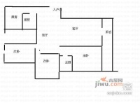 北城清迈阳光4室2厅2卫128㎡户型图