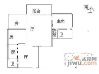 陈家湾小区3室1厅1卫户型图