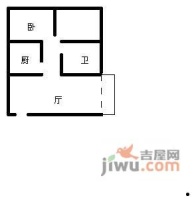 海德花园3室2厅1卫101㎡户型图